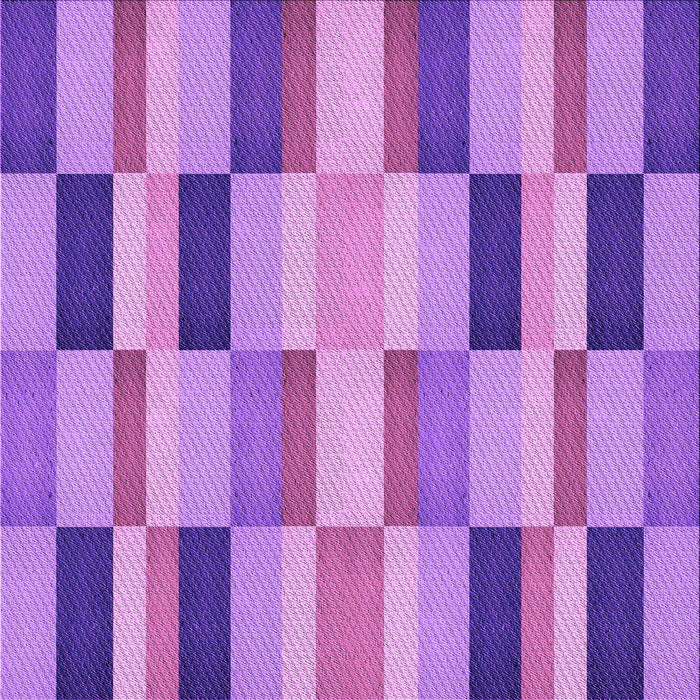 Round Patterned Violet Purple Rug, pat2162pur