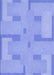 Patterned Light Slate Blue Rug, pat2163blu