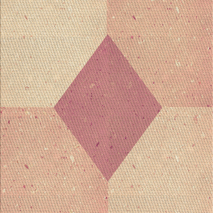 Patterned Sunrise Orange Rug, pat2165brn