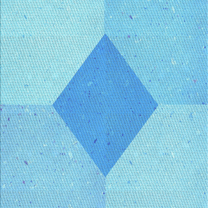 Patterned Blue Rug, pat2165lblu