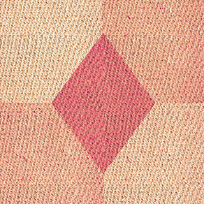 Patterned Orange Rug, pat2165org