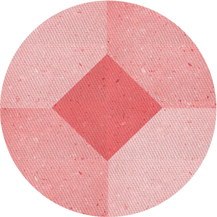 Square Patterned Pink Rug, pat2165rd