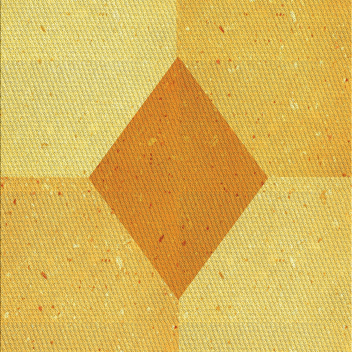 Patterned Yellow Rug, pat2165yw