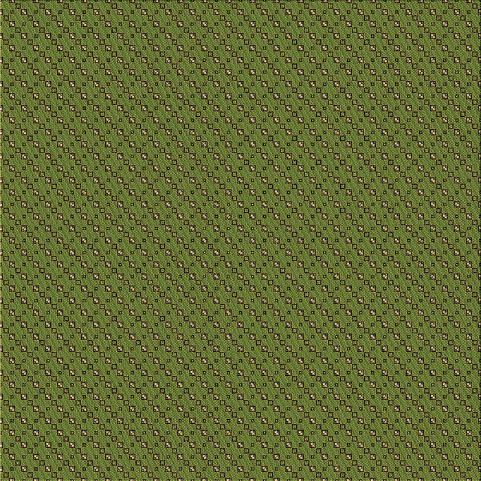 Round Machine Washable Transitional Army Green Rug, wshpat2166brn