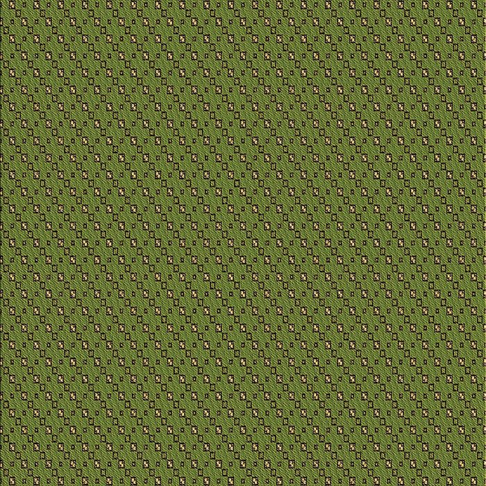 Patterned Army Green Rug, pat2166brn