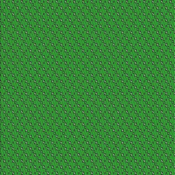 Machine Washable Transitional Green Rug, wshpat2166grn