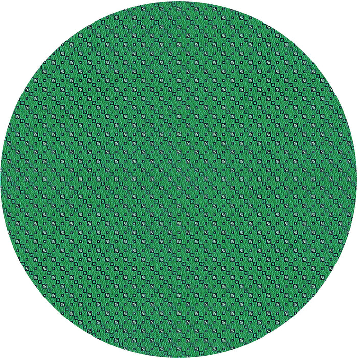 Square Patterned Spring Green Rug, pat2166lblu