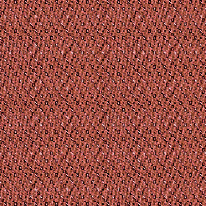 Patterned Bright Orange Rug, pat2166rd