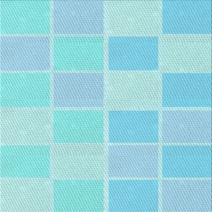 Round Patterned Diamond Blue Rug, pat2169lblu