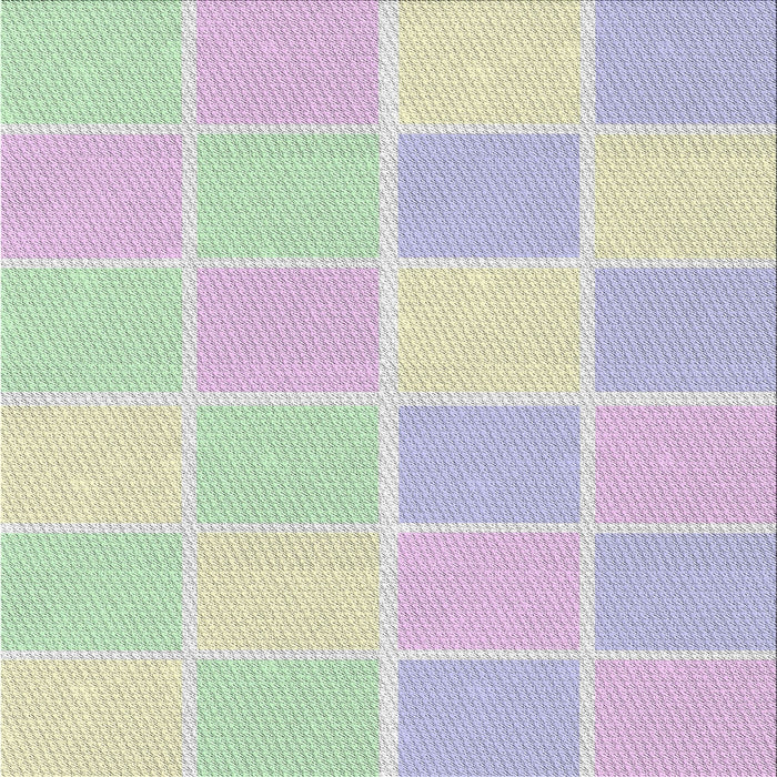 Square Patterned Dark Gray Novelty Rug, pat2169