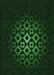 Patterned Green Rug, pat217grn