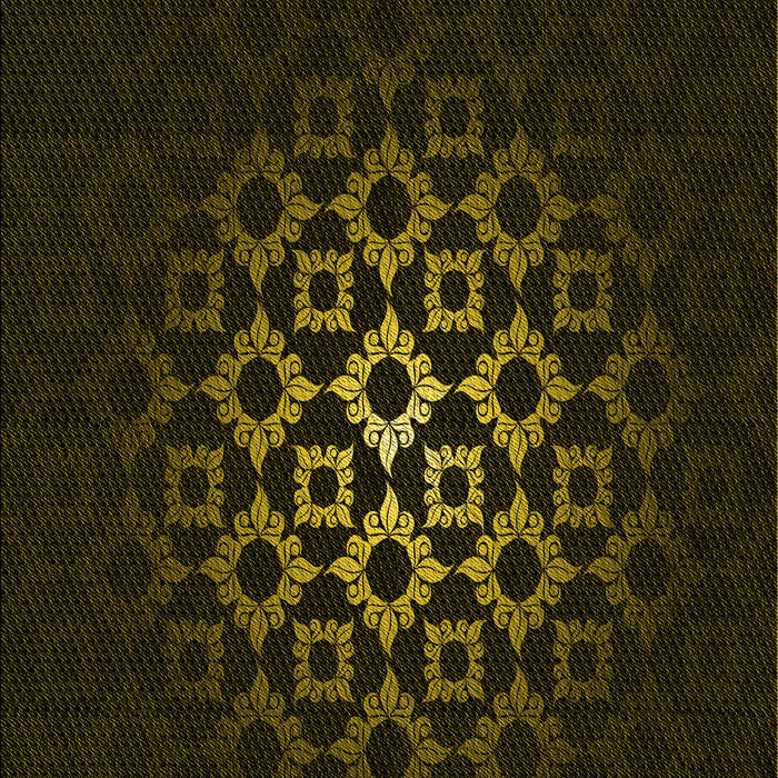 Machine Washable Transitional Black Rug, wshpat217yw