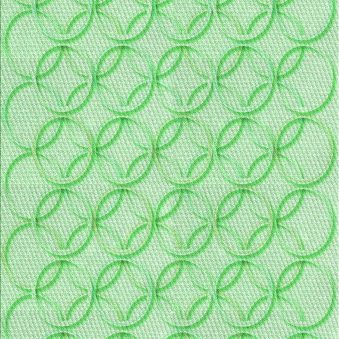 Patterned Green Rug, pat2170grn