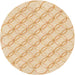 Square Patterned Golden Blonde Gold Rug, pat2170org