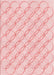 Patterned Pastel Red Pink Rug, pat2170rd