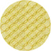 Square Patterned Golden Brown Yellow Rug, pat2170yw