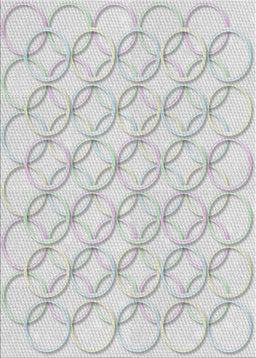 Patterned Dark Gray Novelty Rug, pat2170