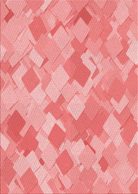 Machine Washable Transitional Pastel Pink Rug, wshpat2171rd