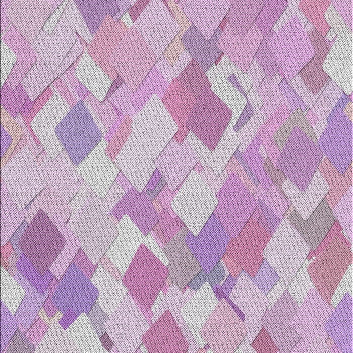 Machine Washable Transitional Periwinkle Pink Rug, wshpat2171