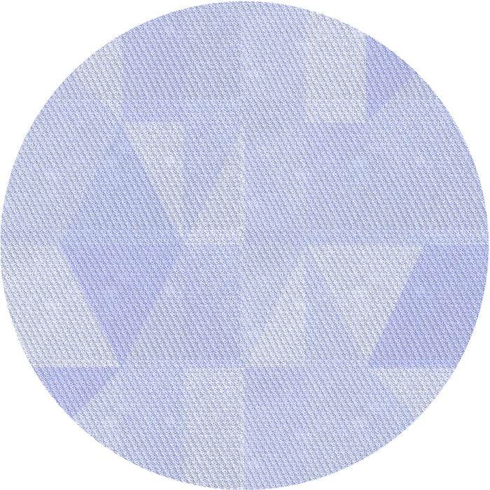 Square Patterned Blue Rug, pat2172blu