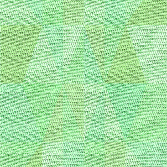 Machine Washable Transitional Green Rug, wshpat2172grn