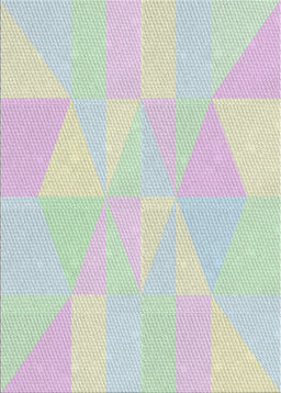 Patterned Dark Gray Novelty Rug, pat2172