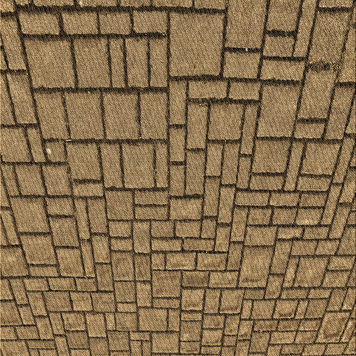 Patterned Caramel Brown Rug, pat2173brn