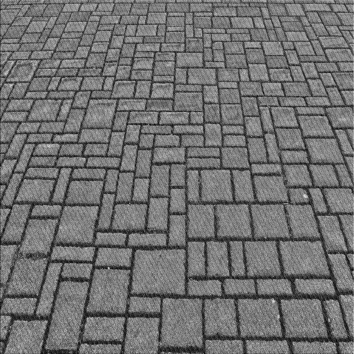 Round Patterned Gray Rug, pat2173gry