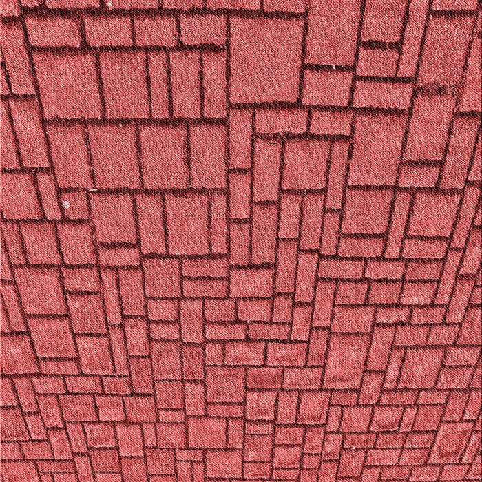 Patterned Red Rug, pat2173rd