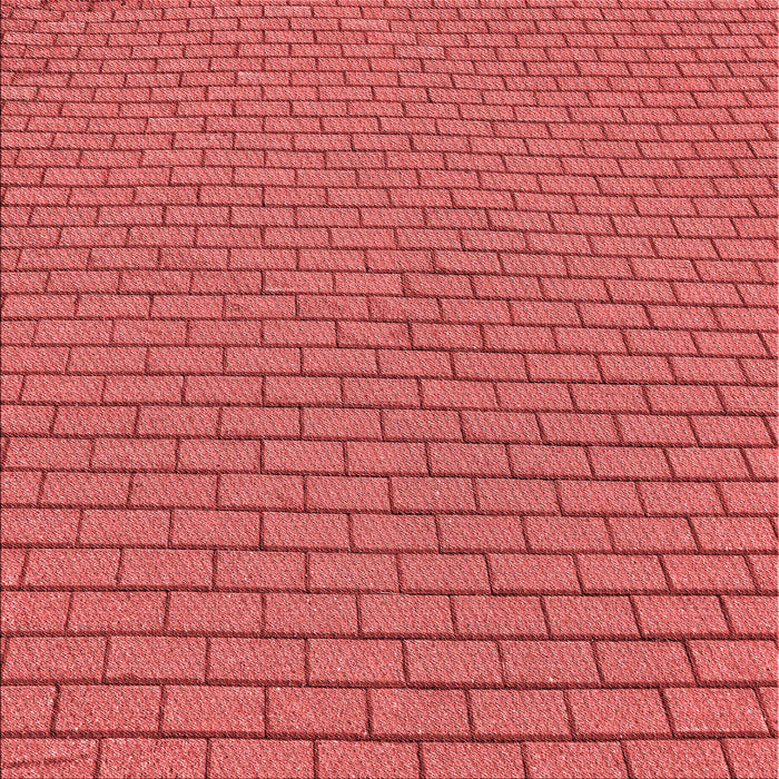 Round Patterned Red Rug, pat2174rd
