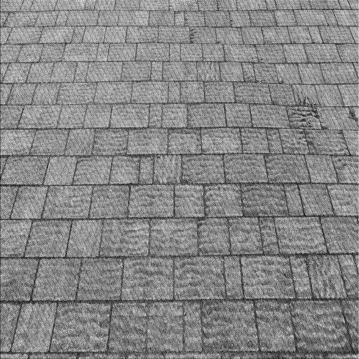 Round Patterned Ash Gray Rug, pat2175gry