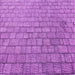 Round Patterned Violet Purple Rug, pat2175pur