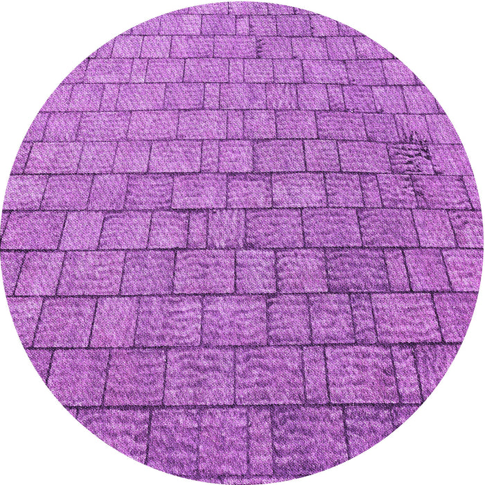 Square Machine Washable Transitional Violet Purple Rug in a Living Room, wshpat2175pur