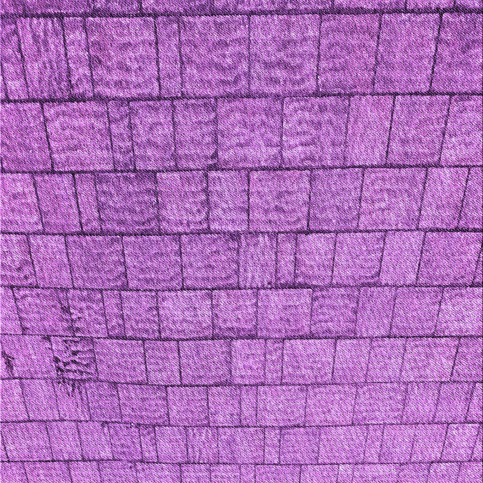 Machine Washable Transitional Violet Purple Rug, wshpat2175pur