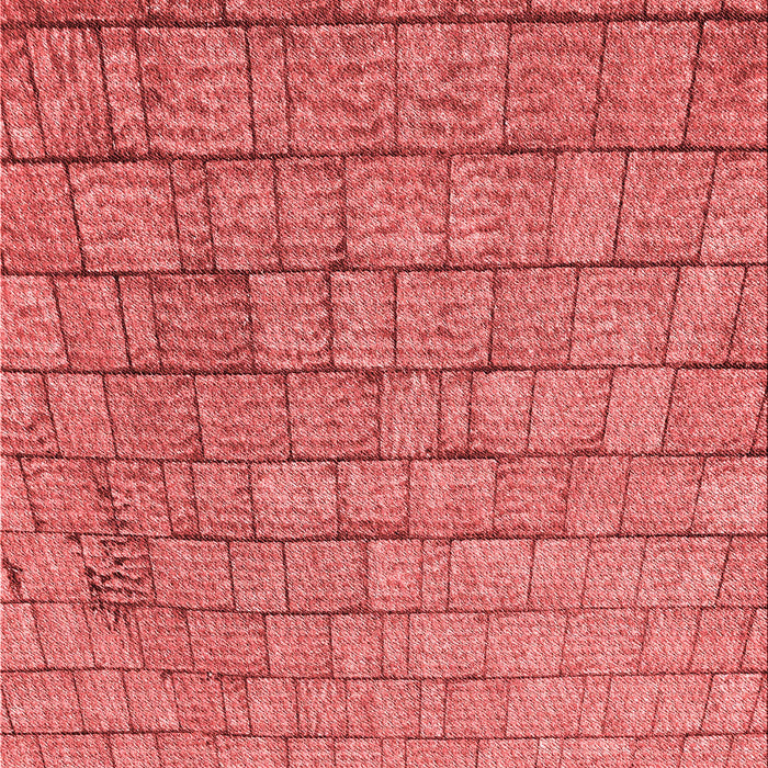 Patterned Ruby Red Rug, pat2175rd