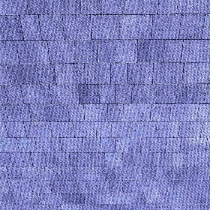 Machine Washable Transitional Sky Blue Rug, wshpat2177blu