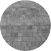 Square Patterned Gray Rug, pat2177gry