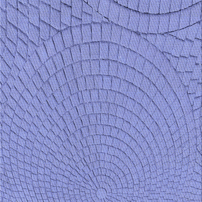 Patterned Denim Blue Rug, pat2178blu