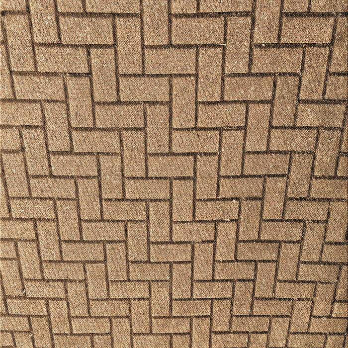 Patterned Saddle Brown Rug, pat2179brn