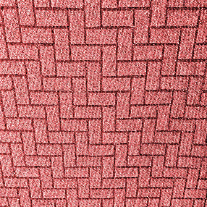 Patterned Red Rug, pat2179rd