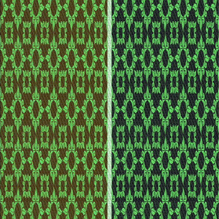 Patterned Midnight Gray Rug, pat218grn