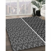 Patterned Gray Rug, pat218gry