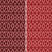 Round Machine Washable Transitional Red Rug, wshpat218rd