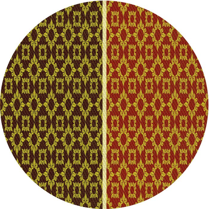 Square Machine Washable Transitional Crimson Red Rug in a Living Room, wshpat218yw