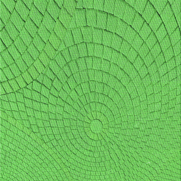 Patterned Emerald Green Rug, pat2180grn