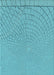 Patterned Bright Turquoise Blue Rug, pat2180lblu