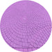 Square Patterned Violet Purple Rug, pat2180pur