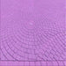Round Patterned Violet Purple Rug, pat2180pur