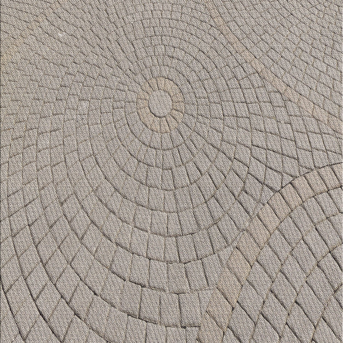 Patterned Sandstone Brown Novelty Rug, pat2180