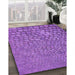 Machine Washable Transitional Purple Rug in a Family Room, wshpat2181pur